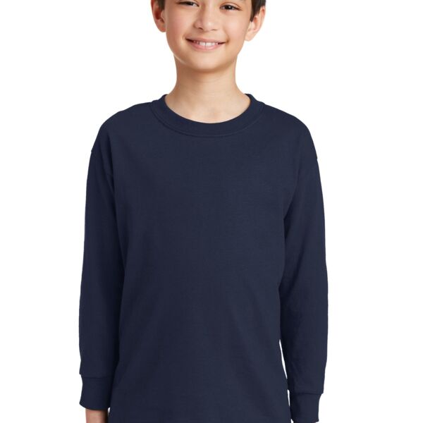 Youth Heavy Cotton ™ 100% Cotton Long Sleeve T Shirt Thumbnail